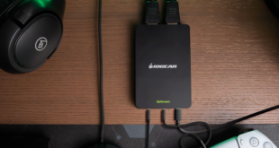 IOGEAR UpStream 4K Game Capture Card (GUV302G) dengan Party Chat Mixer