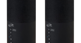 iLive Indoor/Outdoor Dual Bluetooth Speaker dengan Dudukan Yang Dapat Dilepas (2 Paket)