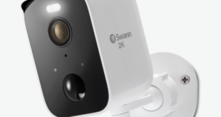Swann CoreCam Pro – Smart Wi-Fi 2K HD Spotlight Kamera Keamanan Luar Ruangan