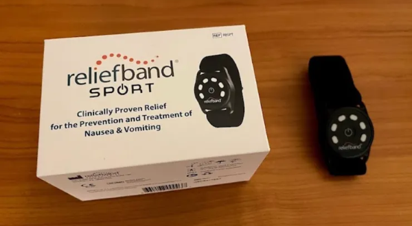 Reliefband Sport – gelang antimual untuk mengendalikan mabuk perjalanan