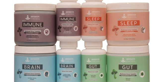 Restorative Botanicals Functional Mushrooms – suplemen ekstrak jamur