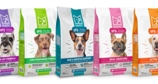 Garis SquarePet VFS – makanan anjing yang diformulasikan oleh dokter hewan
