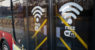 Sebagai angkutan umum menawarkan koneksi Wi-Fi