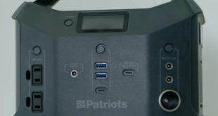 4Patriots Patriot Power Sidekick – Pembangkit listrik mini (300W / 23,4 Ah)