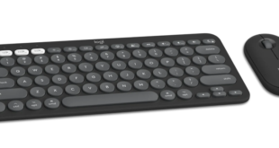 Logitech Pebble 2 Combo untuk Mac – Keyboard dan Mouse Nirkabel (Apple OS)