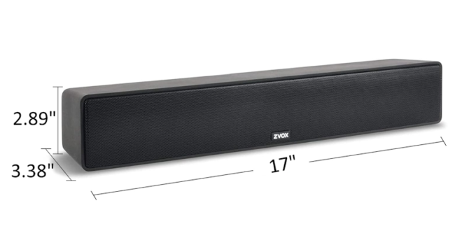 ZVOX AccuVoice AV157 – Speaker TV Hi-Fi sejati dengan teknologi alat bantu dengar
