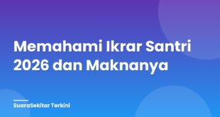 Memahami Ikrar Santri 2026 dan Maknanya