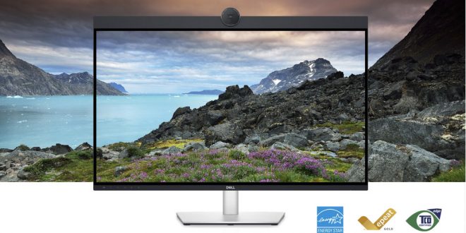 Monitor konferensi video Dell memiliki webcam 4K, hub USB-C, dan banyak lagi