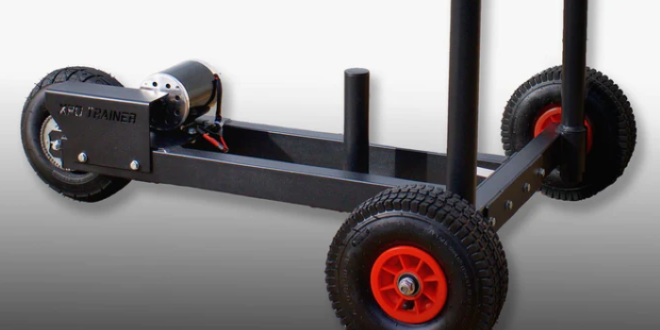 Peralatan kebugaran lapis baja XPO Trainer 2 – kereta luncur di atas roda untuk pelatihan