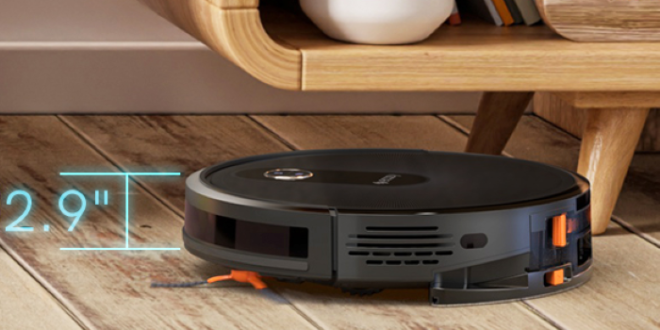 Ecozy RV-SG250B – Robot Vacuum dan Mop dengan Smart Apps Diaktifkan