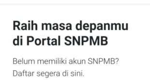 Link Pendaftaran Registrasi AKun SNPMB 2023
