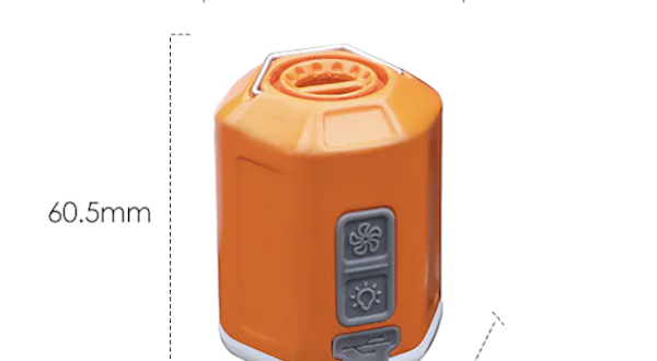Aerogogo GIGA Pump 4.0 – Pompa udara dan vakum serta lentera untuk berkemah
