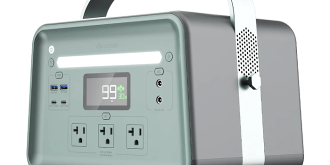 Yoshino B660 SST – Pembangkit Listrik Solid State Portabel (660W / 602 Wh)