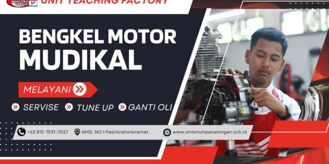 Mengoptimalkan Layanan Servis Sepeda Motor: Peran SMK Muhammadiyah Kota Pekalongan