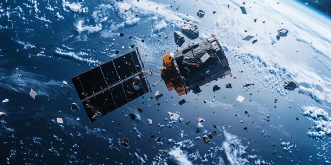 Sebuah satelit yang dirancang untuk memeriksa puing-puing luar angkasa baru saja memasuki orbit