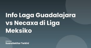 Info Laga Guadalajara vs Necaxa di Liga Meksiko